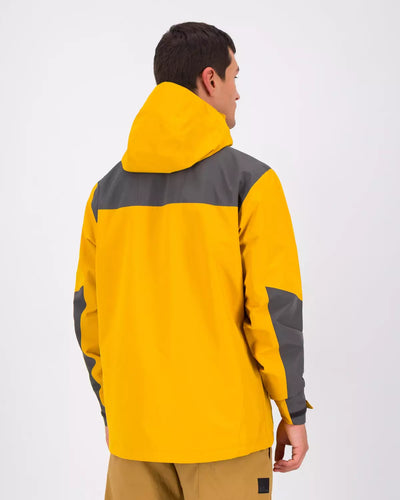 JACK WOLFSKIN MEN’S JASPER 2-LAYER RAIN JACKET