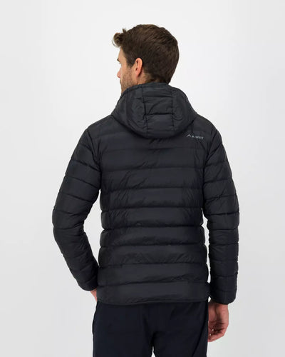 K-WAY MEN’S LOGAN DOWN HOODED PUFFER JACKET