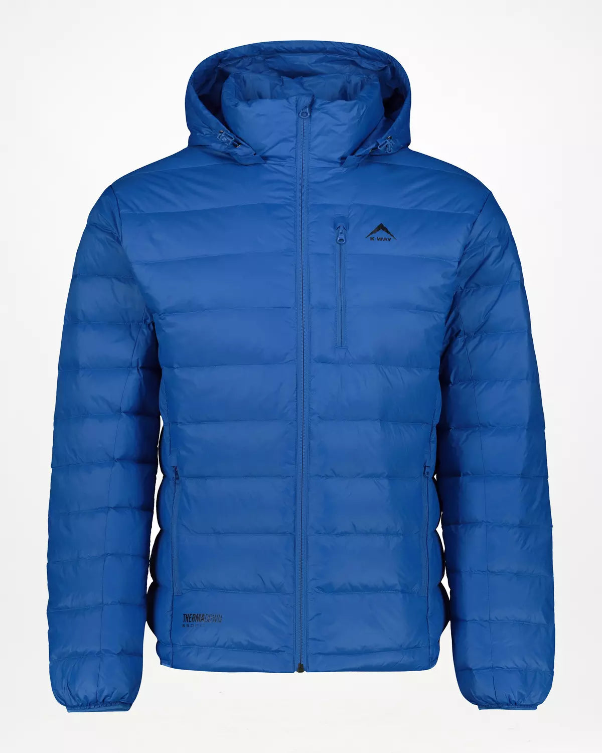 K-WAY MEN’S LOGAN DOWN HOODED PUFFER JACKET