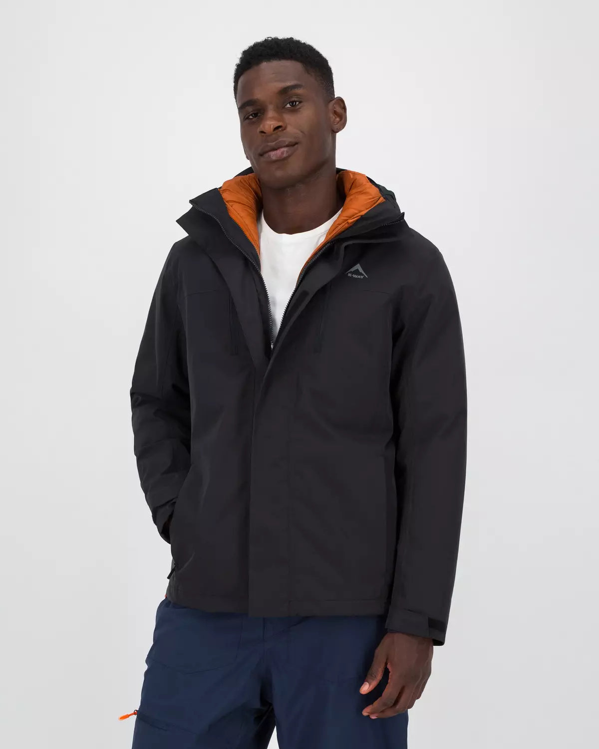 K-WAY MEN’S KAISA 3-IN-1 TRAVEL JACKET